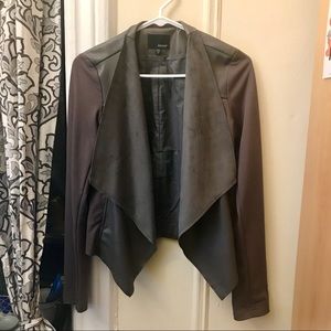 Edyson Maisha Pointe Faux Leather Jacket